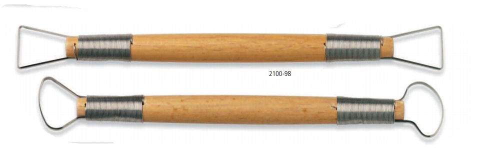 2100-97 Набір двосторонніх петель для гончарства (2 шт L-23.5/54.5 см )