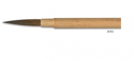 26302 пензель довгий з бамбуковою ручкою d 4.6 мм