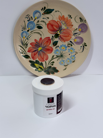 Глазур чорна Grafite 02 ZIP 250 мл