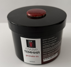 Глазур темний Granate 01 ZIP 250 мл